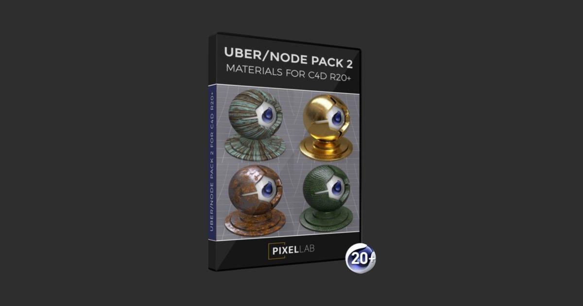 Uber/Node Material Pack 2 for C4D - Flashback Japan Inc