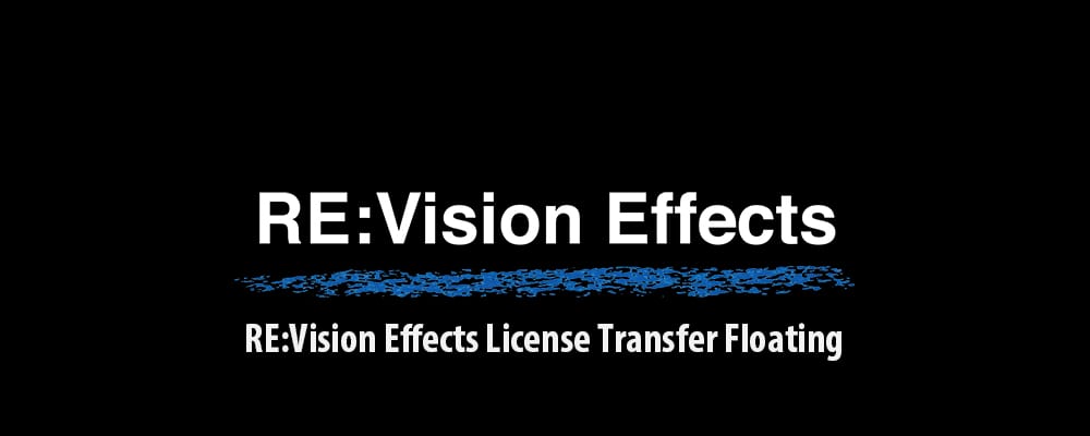 Re vision effects inc как убрать надпись в after effects