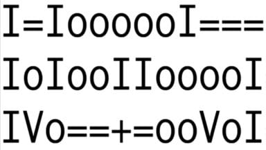 ASCII_Symetric