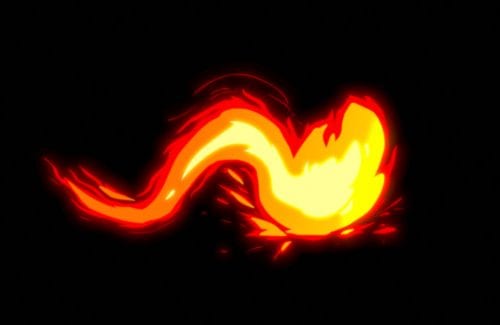 fireballFlyingwavySideways