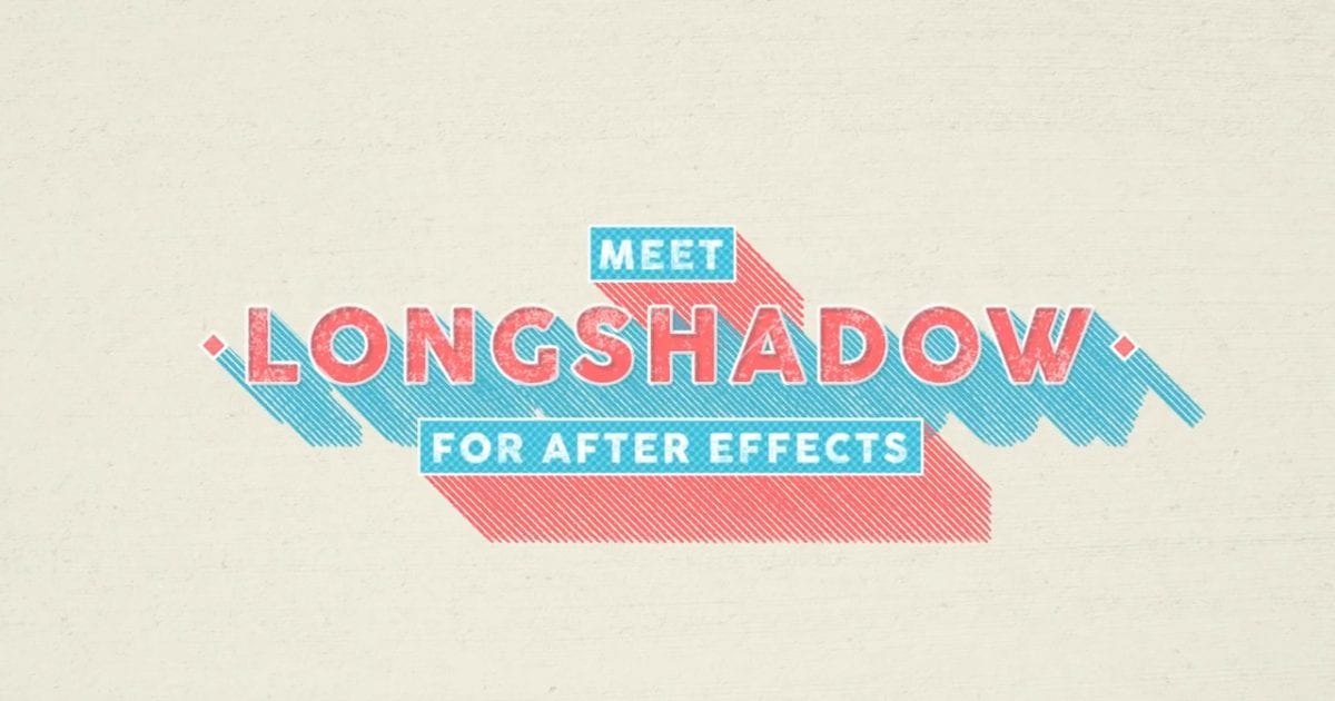 Long shadow effect youtube