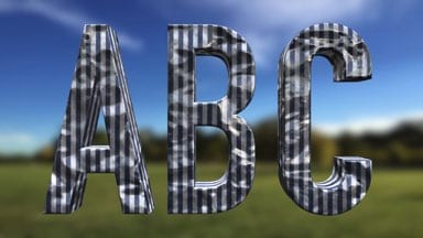 Fabric-Wrinkled Canvas