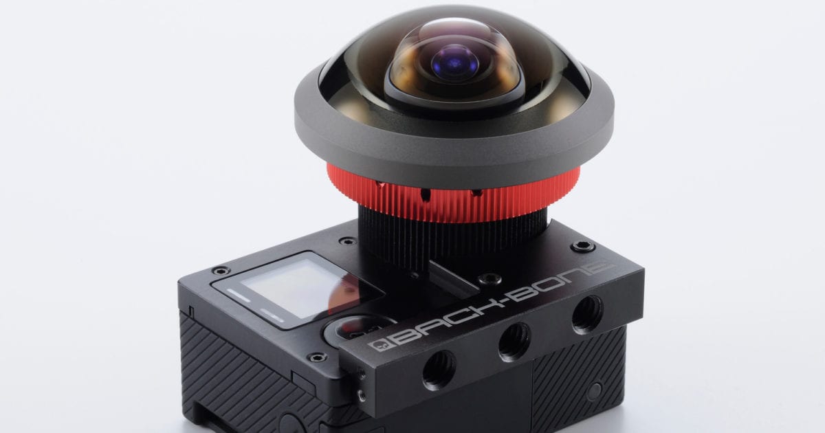 改造済みGoPro + Entaniya Fisheye 250 セット - Flashback Japan Inc