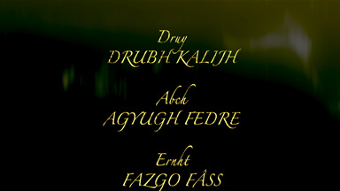 Rolling Actors Credits 02