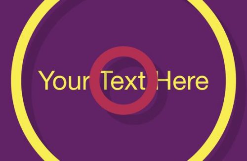 Text Circles