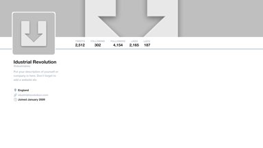 Twitter Page Overlay