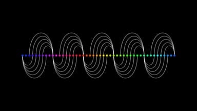 Line-of-Wavy-Connections