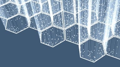 Nodes-Sky-Hexagon-Grid