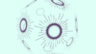 Pastel-Replicated-Sphere