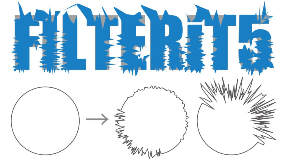 Illustratorプラグイン 37の美しいパス変形 Filterit5
