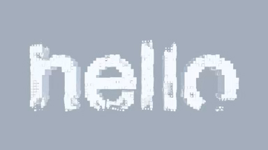 Text Voxels 6
