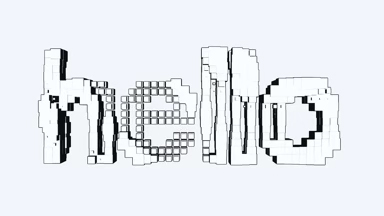 Text Voxels 9