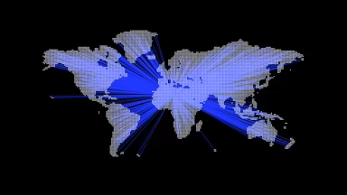 World Map Extrusion