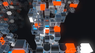 Blue Structure Forward Motion
