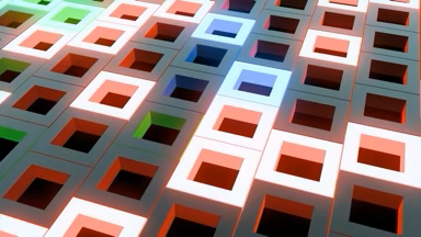 Flashy Square Grid