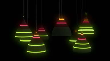 Glowing Lamps
