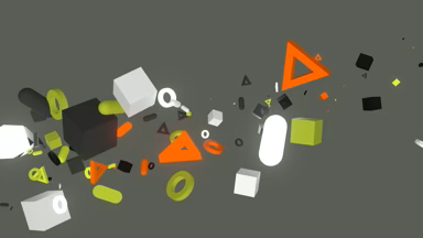Mad Shapes Multicolor