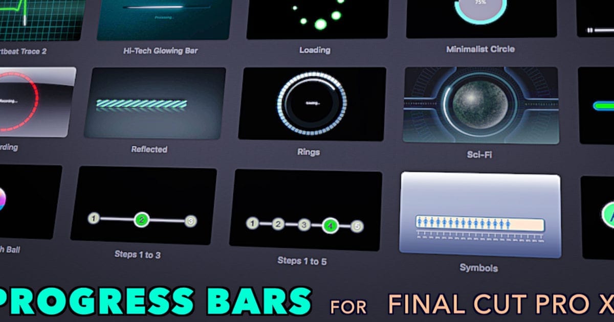 Luca Visual FX Progress Bars 発売 - Flashback Japan Inc