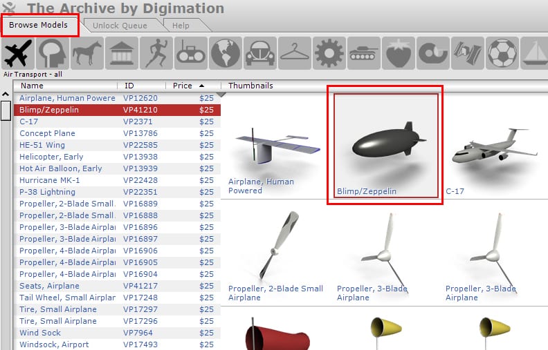 Digimation社製品 収録モデルダウンロード方法 1