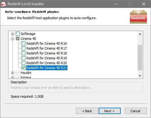 Redshiftインストール方法:Step 3