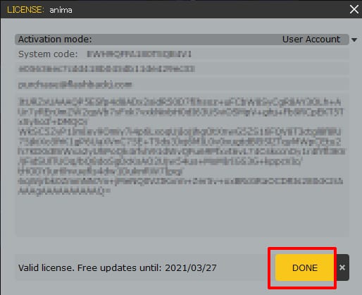 anima 認証方法:Step 6