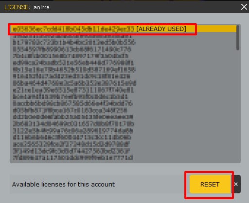 anima 認証解除方法:Step 5