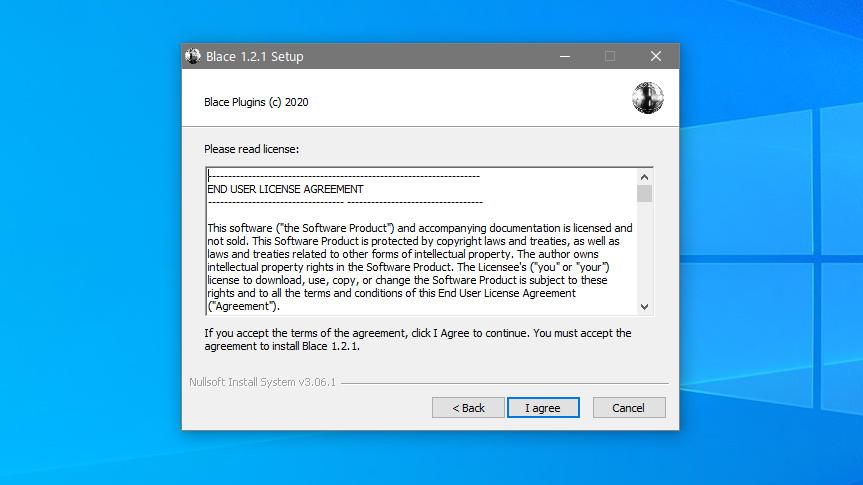 Blace Windows版 インストール方法:Step 2
