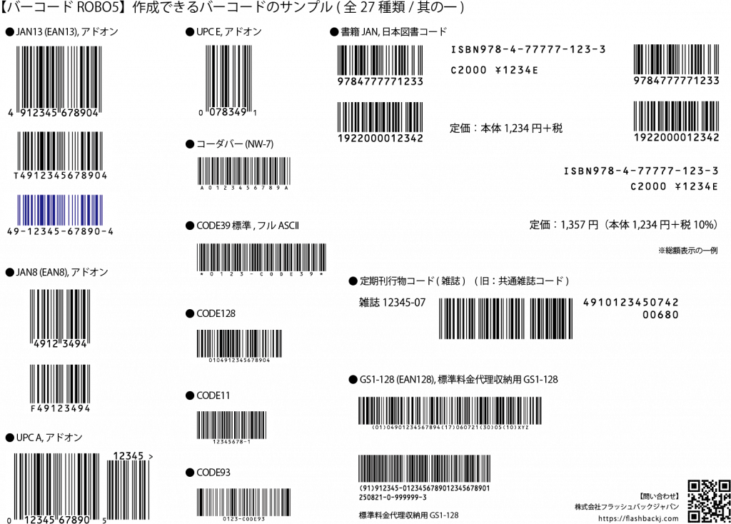 Illustratorプラグイン バーコード作成ソフト バーコードrobo5