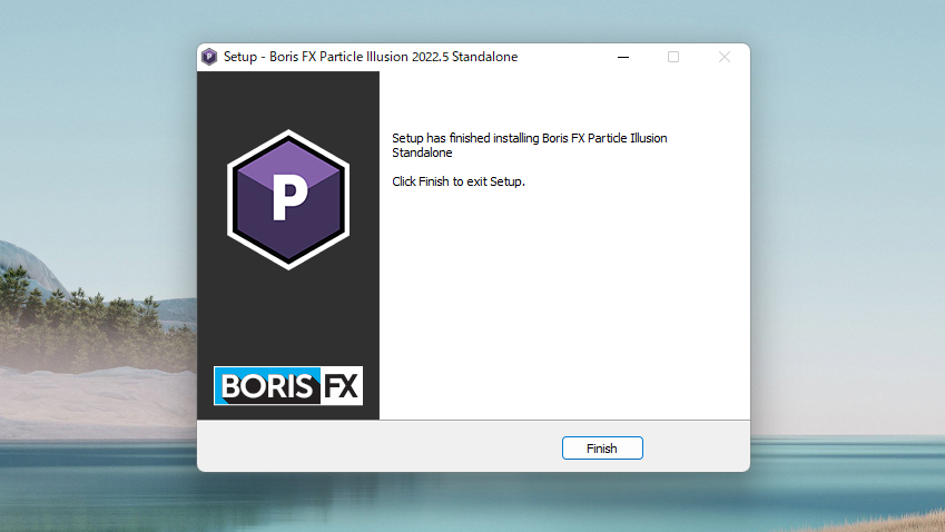 Boris FX Particle Illusion Standalone インストール方法:Step 5
