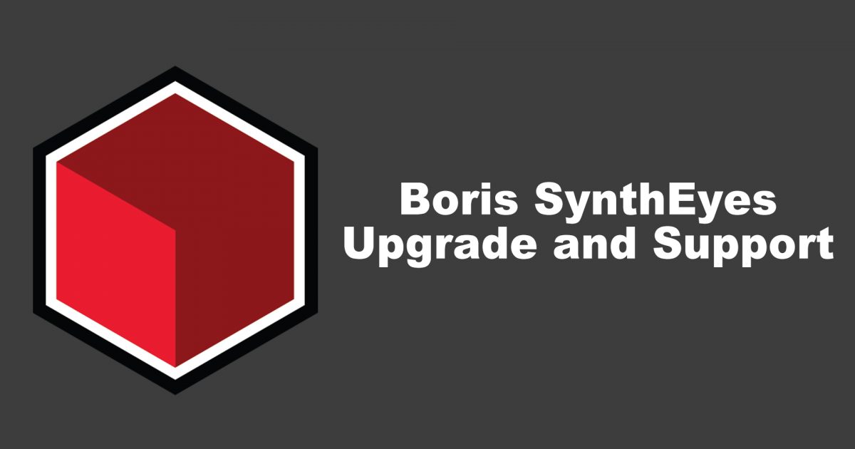 SynthEyes Upgrade and Support フラッシュバックジャパン