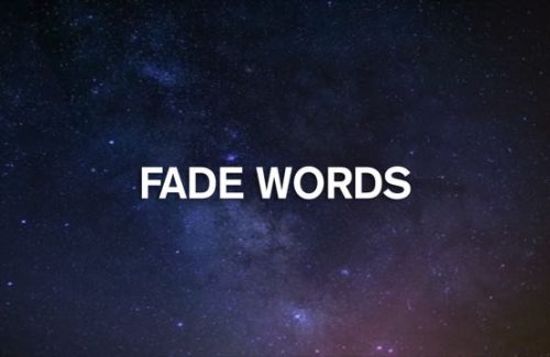 Fade-Words