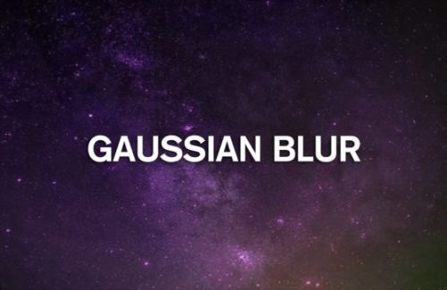 Gaussian-Blur
