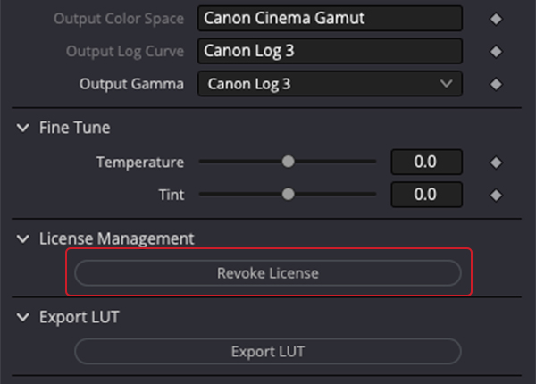ColorClone ライセンス認証解除方法:Step 1
