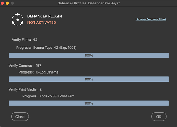 Dehancer インストール方法:Step 6