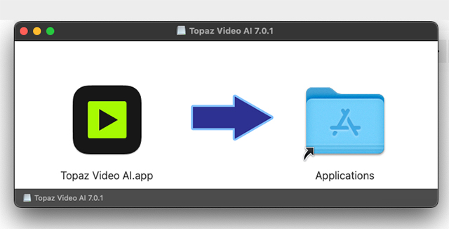 Topaz Video AI インストール方法 <Mac>:Step 2