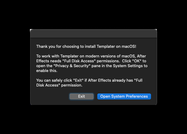 Templater インストール方法:Step 8