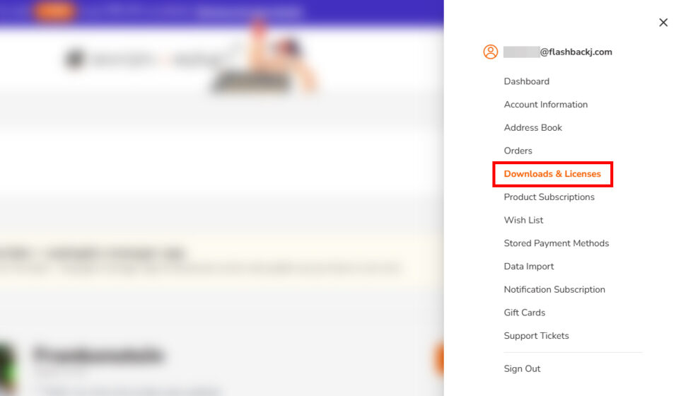 aescripts社製品 手動ダウンロード & 認証方法：Step 1