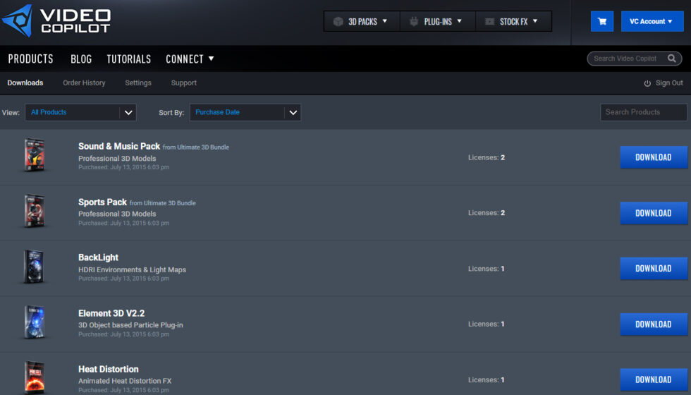 Video Copilot アカウント パスワードリセット方法:Step 6