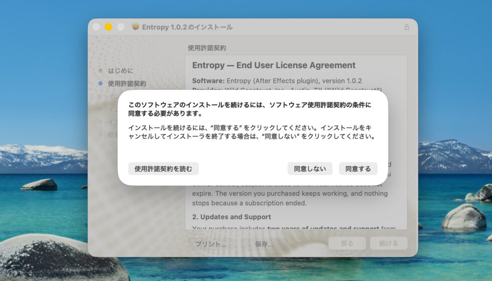 Wild Construct Entropy デモ版インストール方法：Step 3