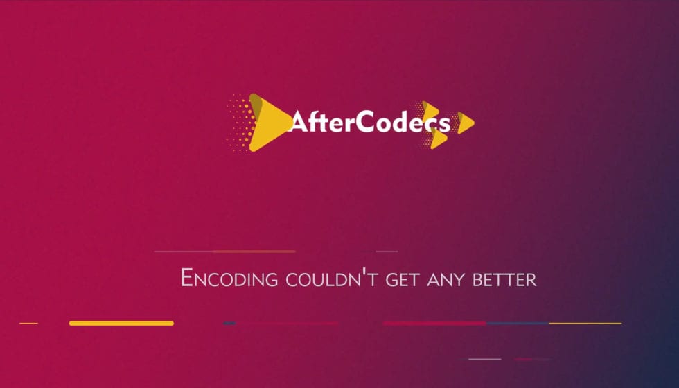 AfterCodecs 発売