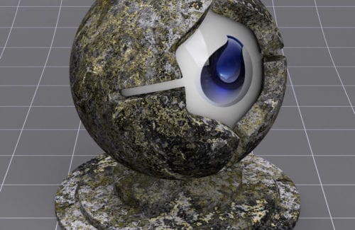 STONE-Lichen-Covered-Stone-031