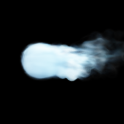 Windy Smoke Plume