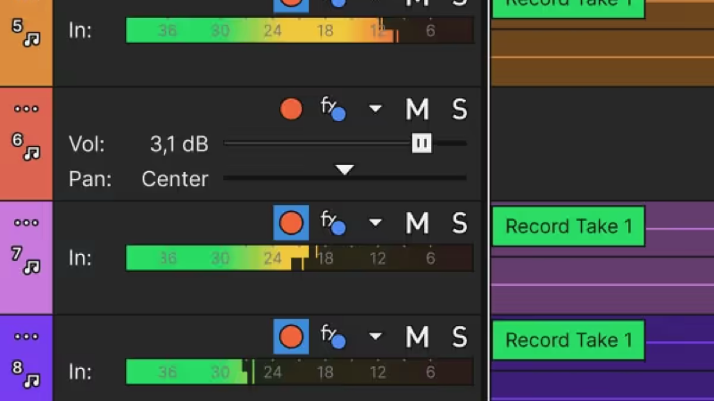 録音アーム